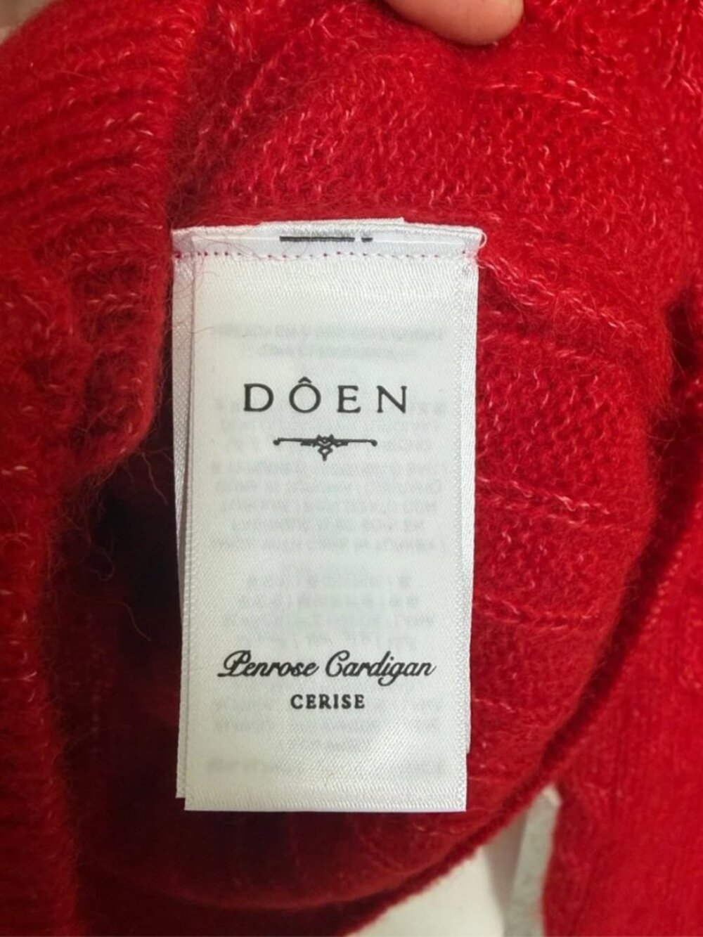 NWT Doen Penrose Cardigan - Picture 4 of 5